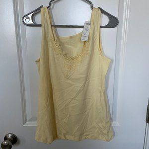 NWT Chico's Pima Lace Cami